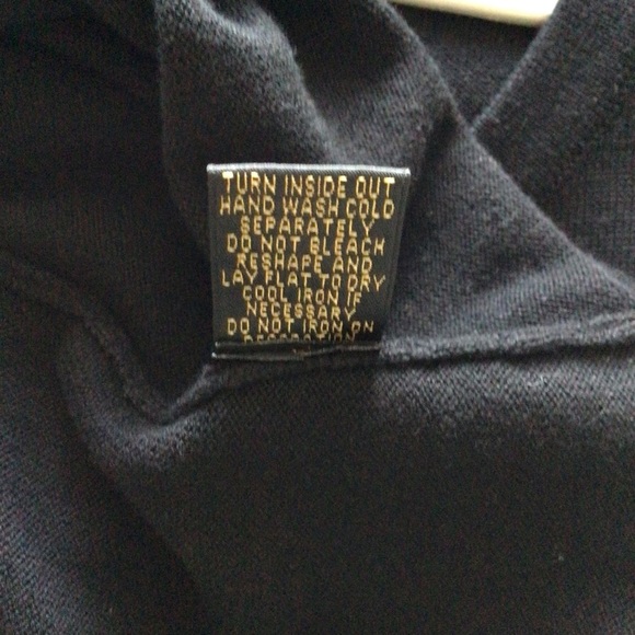 Reba black rhinestone sleeveless size S knit top scoop neck Goth Whimsigoth - Picture 6 of 6